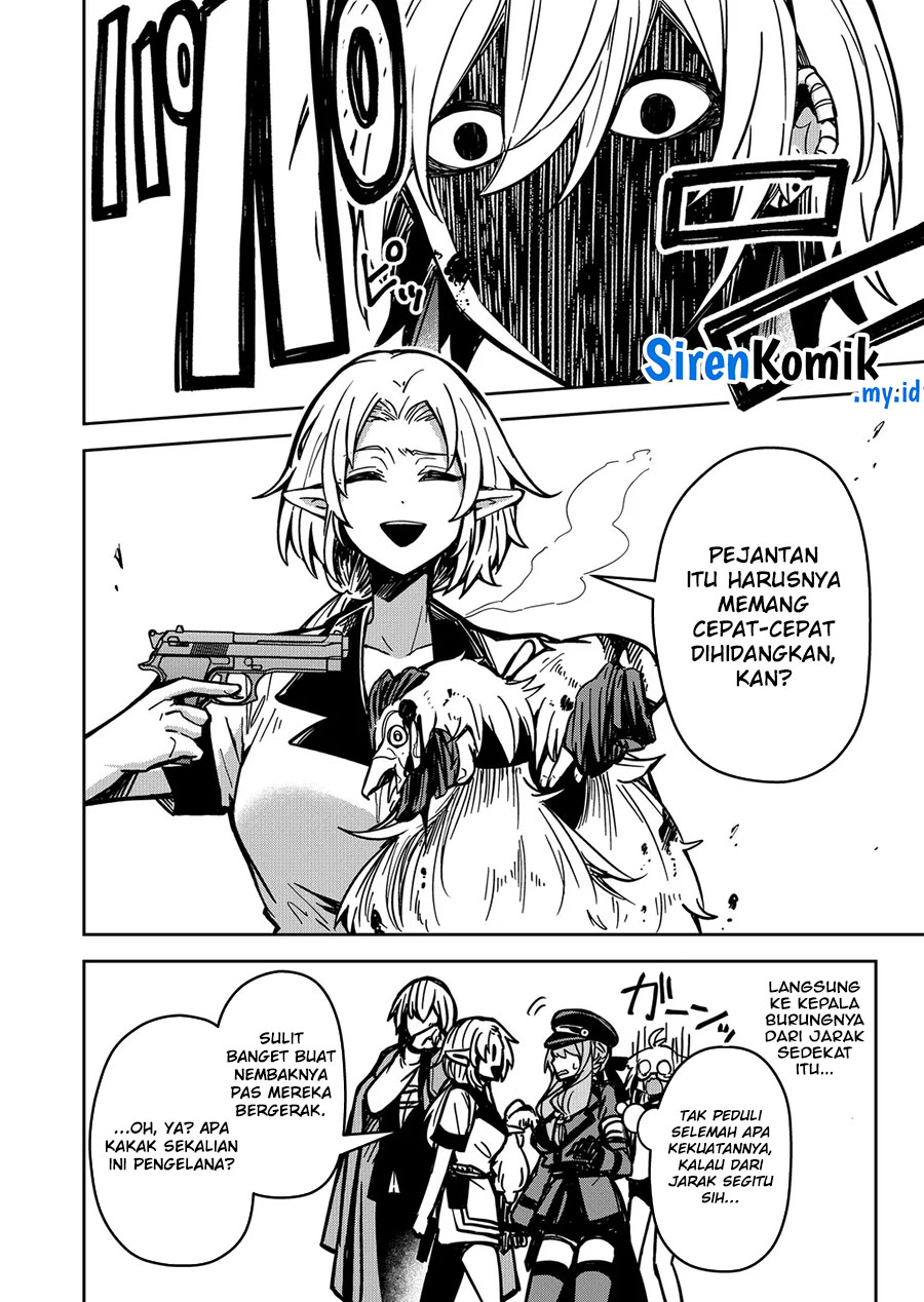 Goinkyo Maou-sama no Kaerizaki: Totsujo Wakagaetta Sensendai Maou-sama wa Choppiri Ecchi na Nazo Bujutsu de Joson Danpi no Sekai wo Heitei suru Chapter 10 - halaman 13