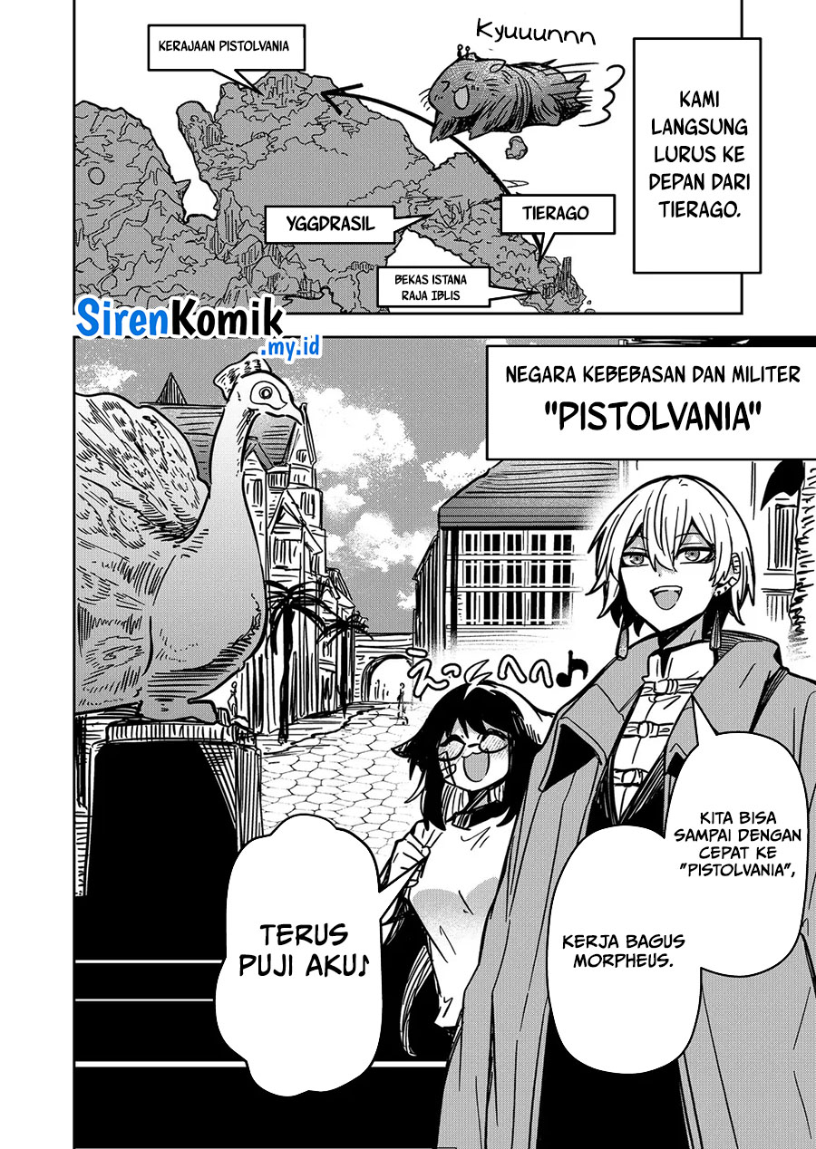 Goinkyo Maou-sama no Kaerizaki: Totsujo Wakagaetta Sensendai Maou-sama wa Choppiri Ecchi na Nazo Bujutsu de Joson Danpi no Sekai wo Heitei suru Chapter 10 - halaman 3