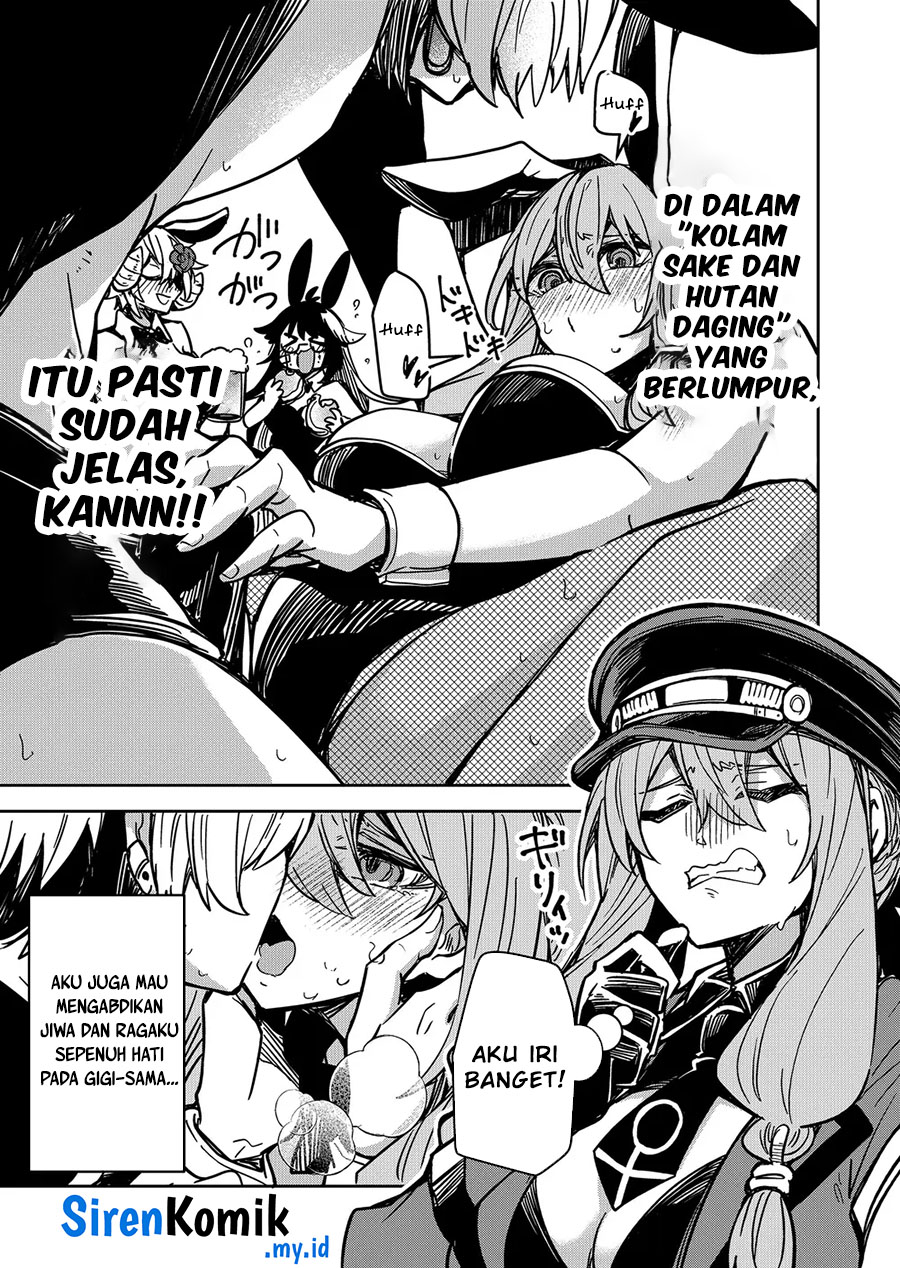 Goinkyo Maou-sama no Kaerizaki: Totsujo Wakagaetta Sensendai Maou-sama wa Choppiri Ecchi na Nazo Bujutsu de Joson Danpi no Sekai wo Heitei suru Chapter 10 - halaman 8