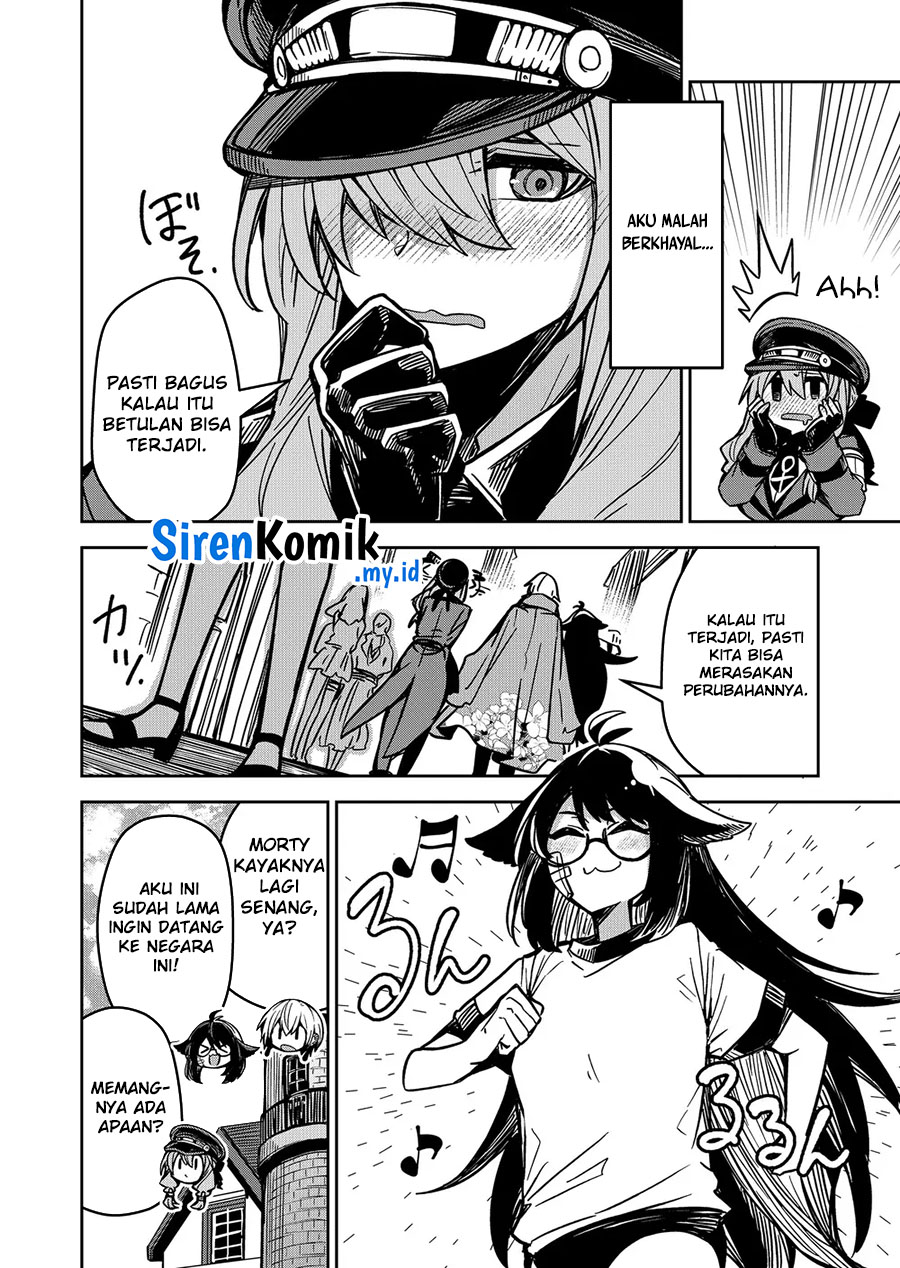 Goinkyo Maou-sama no Kaerizaki: Totsujo Wakagaetta Sensendai Maou-sama wa Choppiri Ecchi na Nazo Bujutsu de Joson Danpi no Sekai wo Heitei suru Chapter 10 - halaman 9