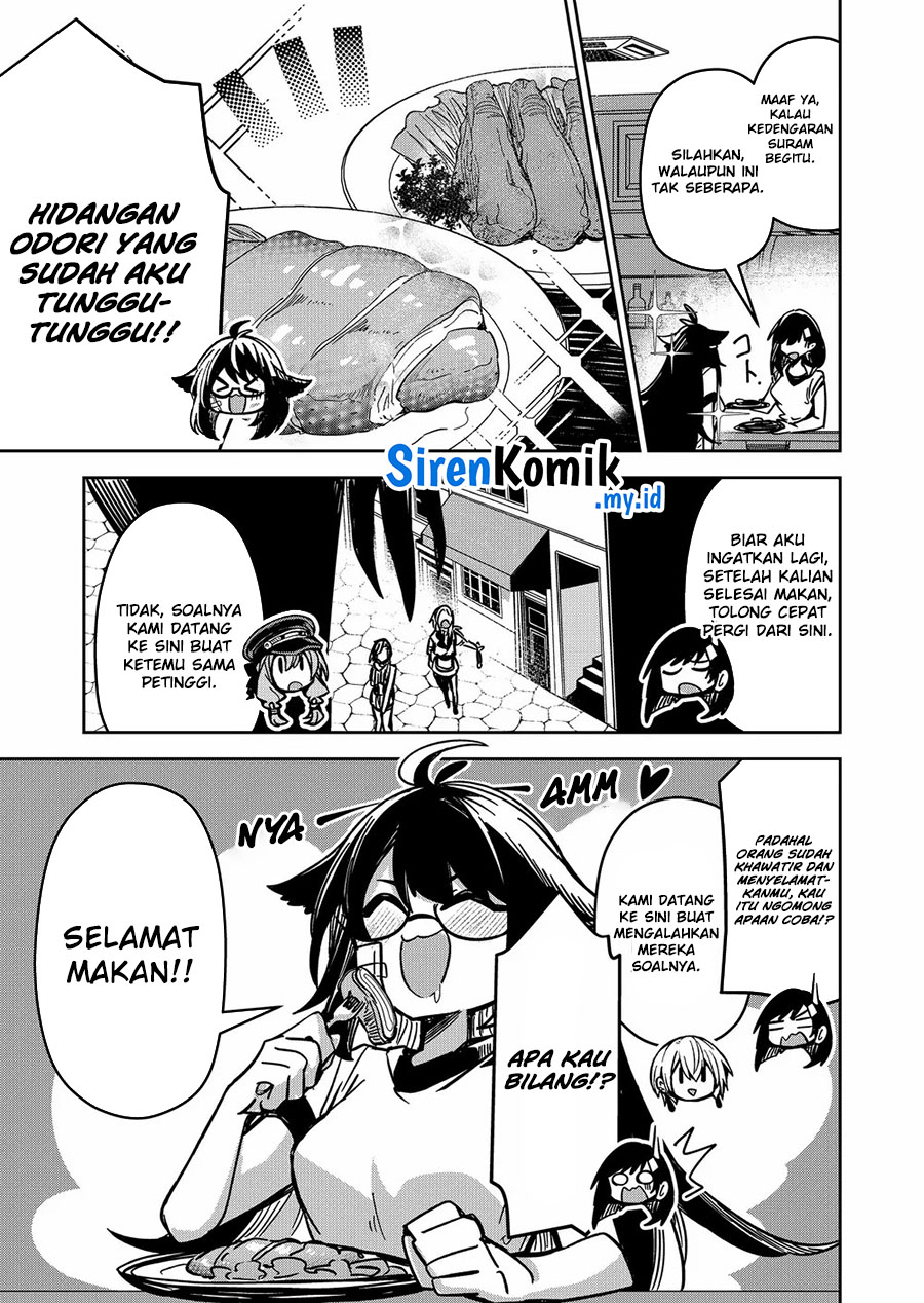 Goinkyo Maou-sama no Kaerizaki: Totsujo Wakagaetta Sensendai Maou-sama wa Choppiri Ecchi na Nazo Bujutsu de Joson Danpi no Sekai wo Heitei suru Chapter 11 - halaman 14