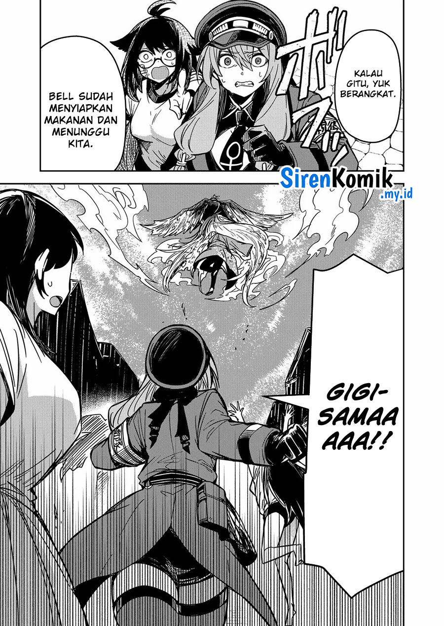 Goinkyo Maou-sama no Kaerizaki: Totsujo Wakagaetta Sensendai Maou-sama wa Choppiri Ecchi na Nazo Bujutsu de Joson Danpi no Sekai wo Heitei suru Chapter 11 - halaman 19