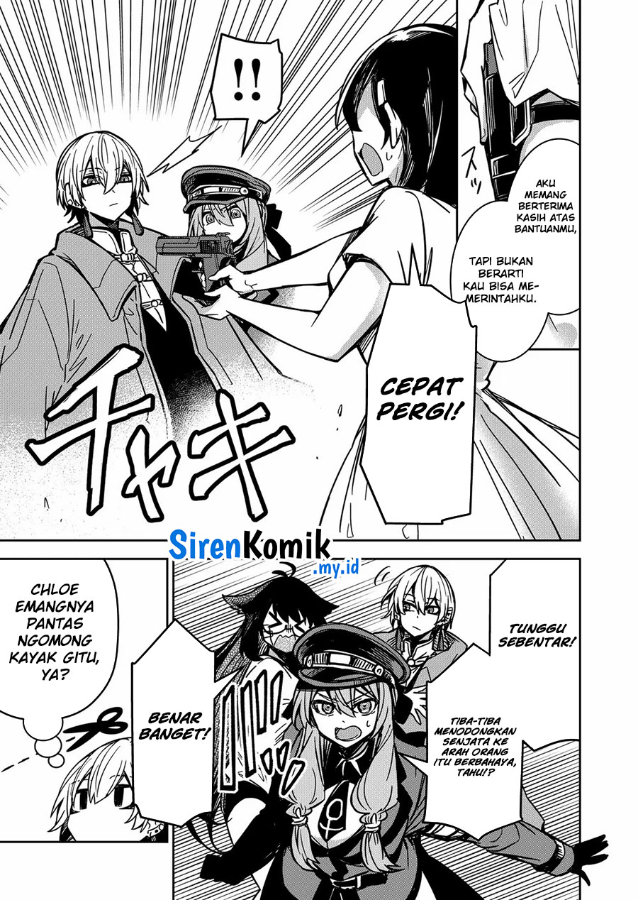 Goinkyo Maou-sama no Kaerizaki: Totsujo Wakagaetta Sensendai Maou-sama wa Choppiri Ecchi na Nazo Bujutsu de Joson Danpi no Sekai wo Heitei suru Chapter 11 - halaman 4