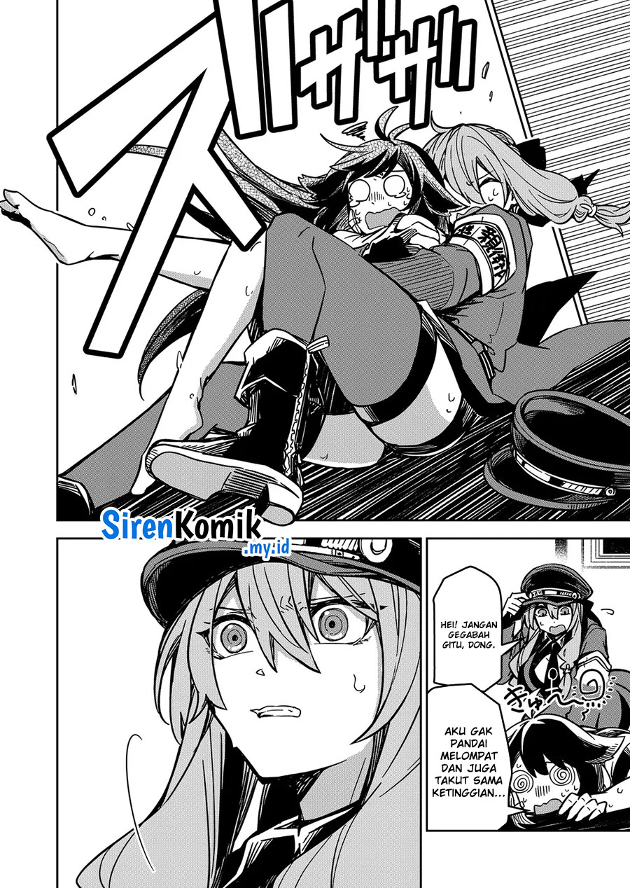 Goinkyo Maou-sama no Kaerizaki: Totsujo Wakagaetta Sensendai Maou-sama wa Choppiri Ecchi na Nazo Bujutsu de Joson Danpi no Sekai wo Heitei suru Chapter 12 - halaman 5