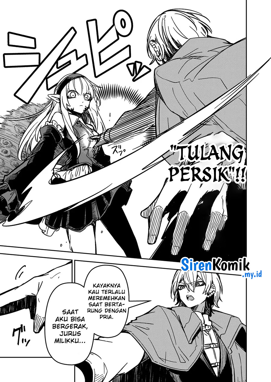 Goinkyo Maou-sama no Kaerizaki: Totsujo Wakagaetta Sensendai Maou-sama wa Choppiri Ecchi na Nazo Bujutsu de Joson Danpi no Sekai wo Heitei suru Chapter 13 - halaman 14