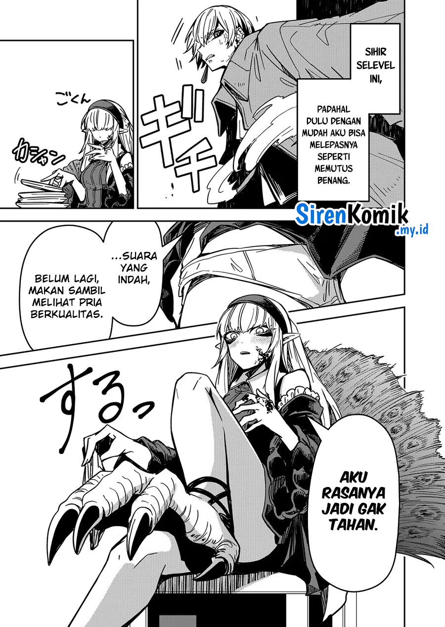 Goinkyo Maou-sama no Kaerizaki: Totsujo Wakagaetta Sensendai Maou-sama wa Choppiri Ecchi na Nazo Bujutsu de Joson Danpi no Sekai wo Heitei suru Chapter 13 - halaman 8