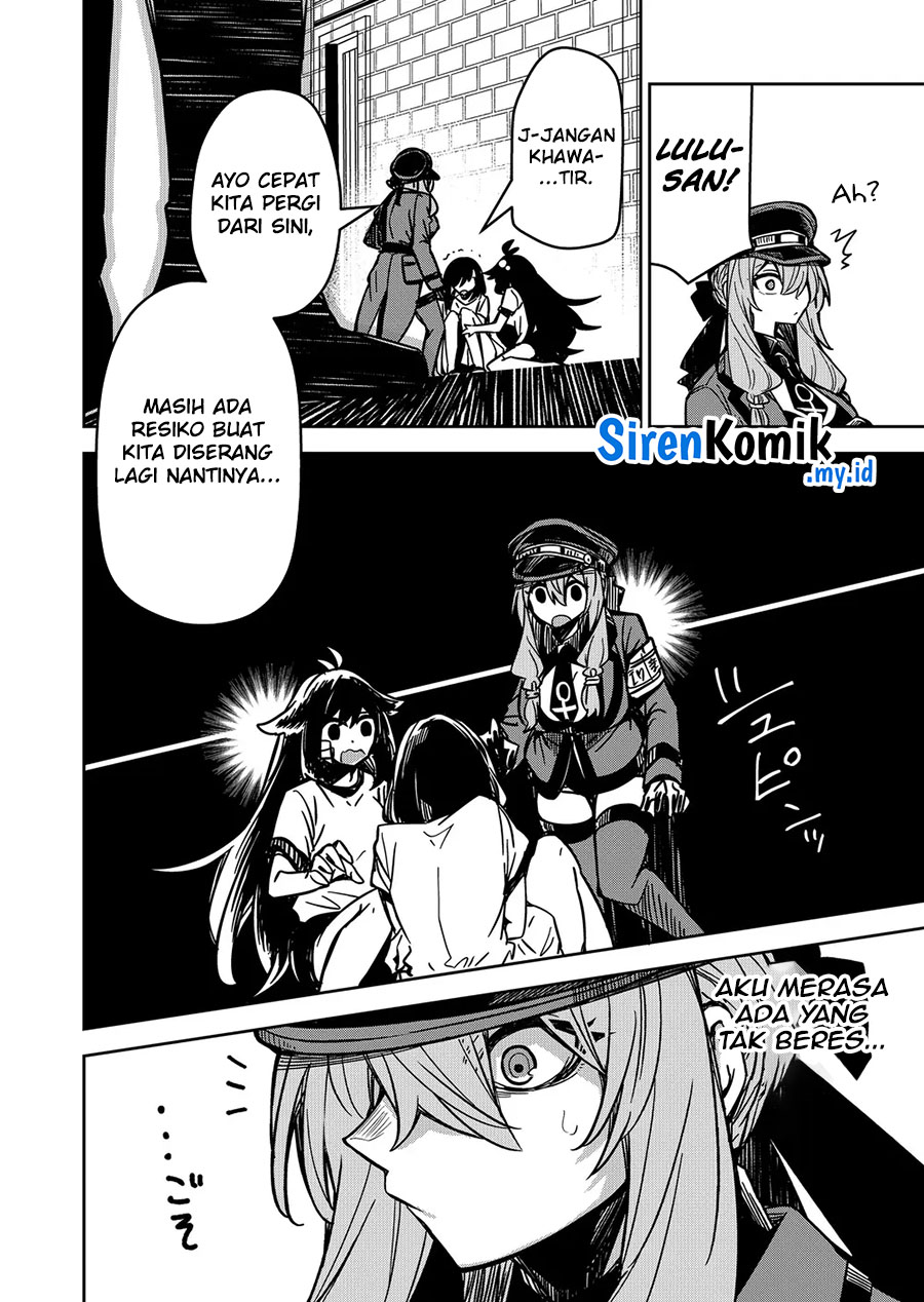 Goinkyo Maou-sama no Kaerizaki: Totsujo Wakagaetta Sensendai Maou-sama wa Choppiri Ecchi na Nazo Bujutsu de Joson Danpi no Sekai wo Heitei suru Chapter 14 - halaman 17