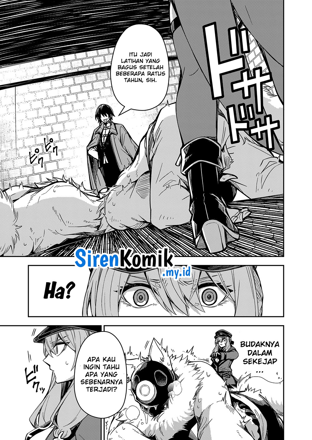 Goinkyo Maou-sama no Kaerizaki: Totsujo Wakagaetta Sensendai Maou-sama wa Choppiri Ecchi na Nazo Bujutsu de Joson Danpi no Sekai wo Heitei suru Chapter 2 - halaman 12
