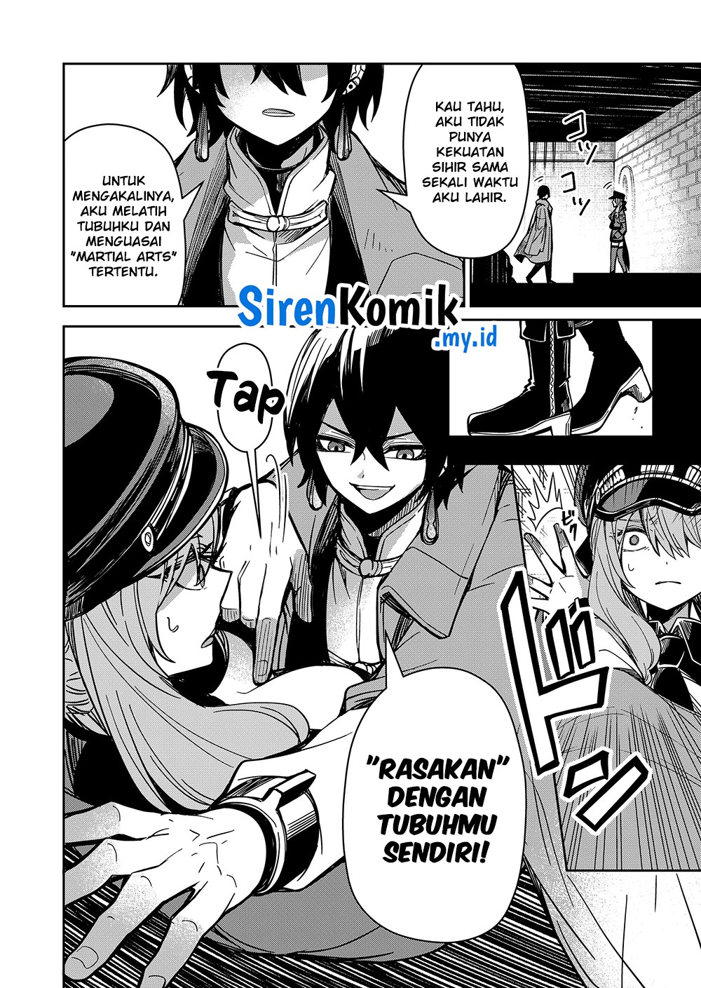 Goinkyo Maou-sama no Kaerizaki: Totsujo Wakagaetta Sensendai Maou-sama wa Choppiri Ecchi na Nazo Bujutsu de Joson Danpi no Sekai wo Heitei suru Chapter 2 - halaman 13