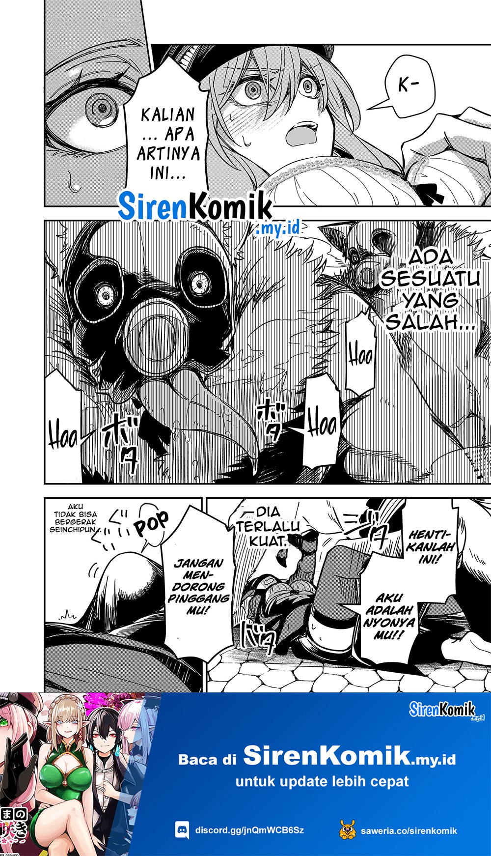 Goinkyo Maou-sama no Kaerizaki: Totsujo Wakagaetta Sensendai Maou-sama wa Choppiri Ecchi na Nazo Bujutsu de Joson Danpi no Sekai wo Heitei suru Chapter 2 - halaman 21