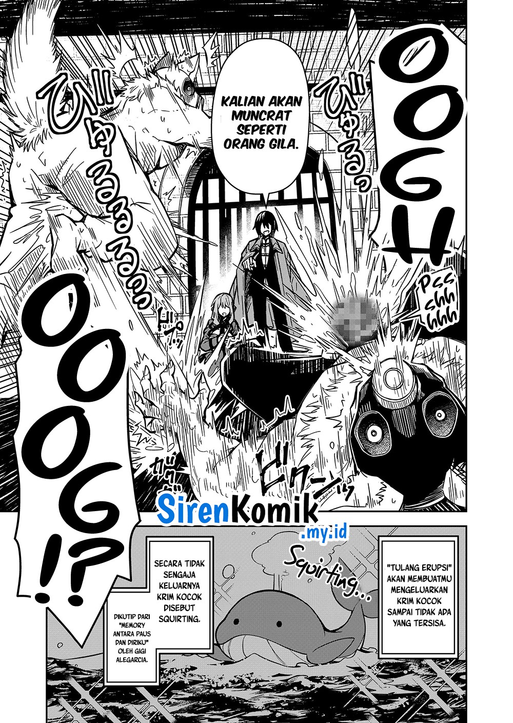 Goinkyo Maou-sama no Kaerizaki: Totsujo Wakagaetta Sensendai Maou-sama wa Choppiri Ecchi na Nazo Bujutsu de Joson Danpi no Sekai wo Heitei suru Chapter 2 - halaman 27