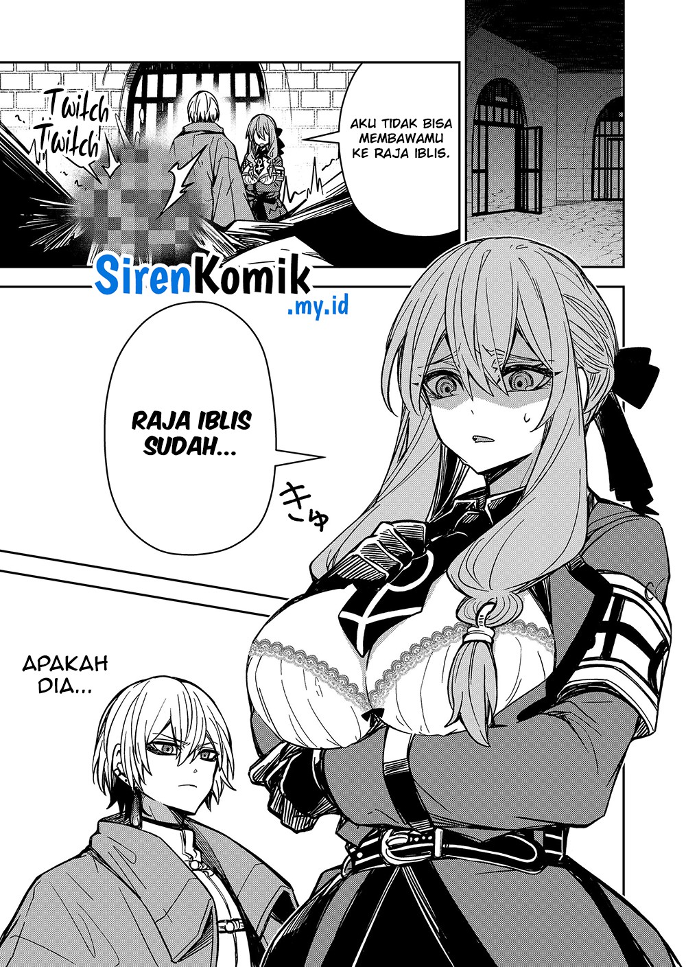 Goinkyo Maou-sama no Kaerizaki: Totsujo Wakagaetta Sensendai Maou-sama wa Choppiri Ecchi na Nazo Bujutsu de Joson Danpi no Sekai wo Heitei suru Chapter 3 - halaman 2