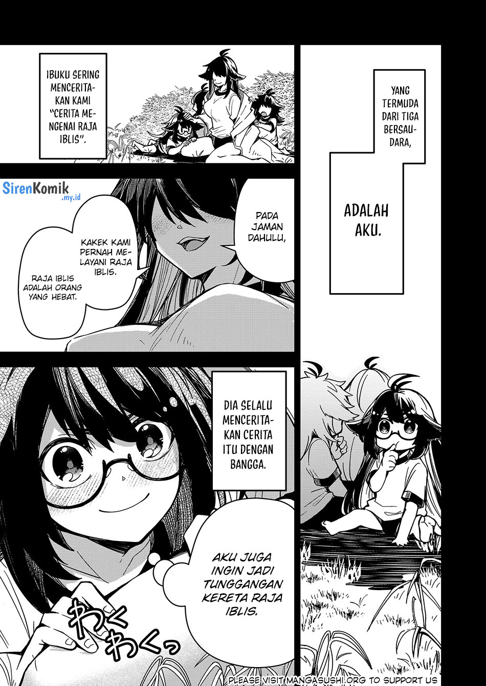 Goinkyo Maou-sama no Kaerizaki: Totsujo Wakagaetta Sensendai Maou-sama wa Choppiri Ecchi na Nazo Bujutsu de Joson Danpi no Sekai wo Heitei suru Chapter 4 - halaman 15