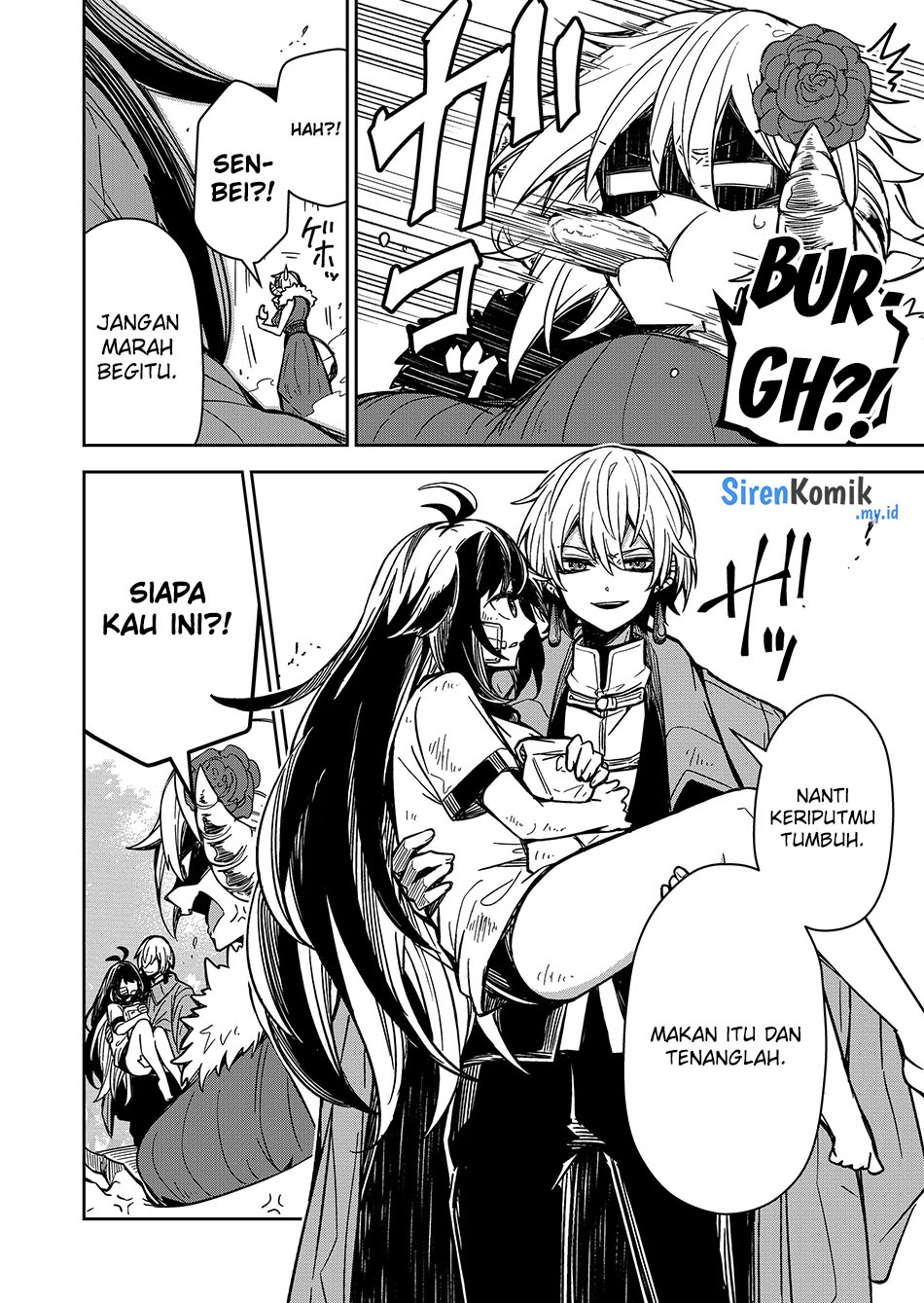 Goinkyo Maou-sama no Kaerizaki: Totsujo Wakagaetta Sensendai Maou-sama wa Choppiri Ecchi na Nazo Bujutsu de Joson Danpi no Sekai wo Heitei suru Chapter 4 - halaman 18