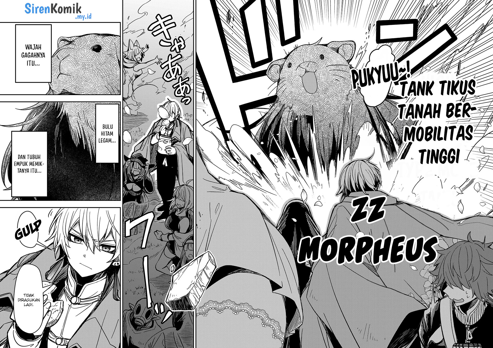 Goinkyo Maou-sama no Kaerizaki: Totsujo Wakagaetta Sensendai Maou-sama wa Choppiri Ecchi na Nazo Bujutsu de Joson Danpi no Sekai wo Heitei suru Chapter 4 - halaman 9