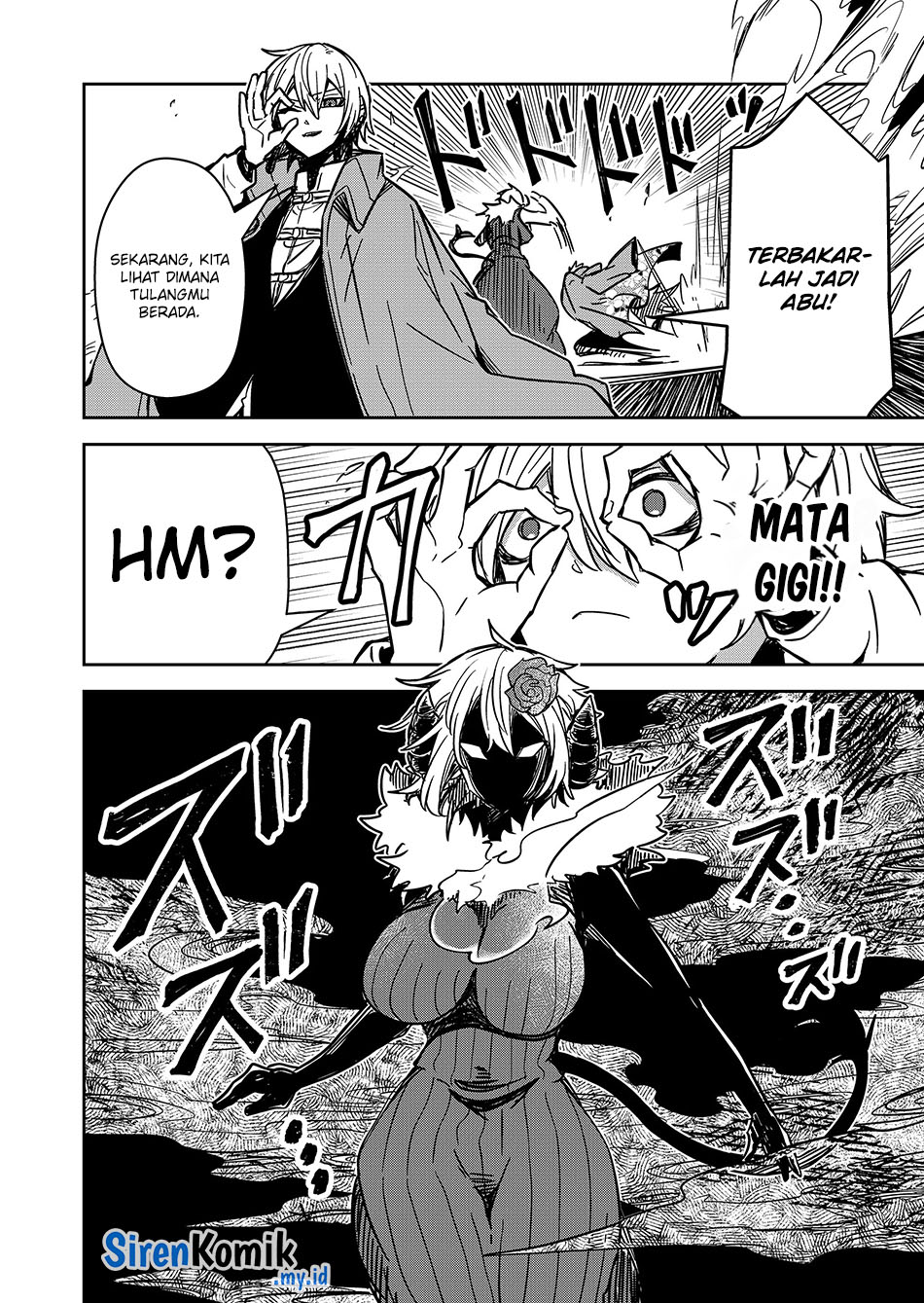 Goinkyo Maou-sama no Kaerizaki: Totsujo Wakagaetta Sensendai Maou-sama wa Choppiri Ecchi na Nazo Bujutsu de Joson Danpi no Sekai wo Heitei suru Chapter 5 - halaman 9