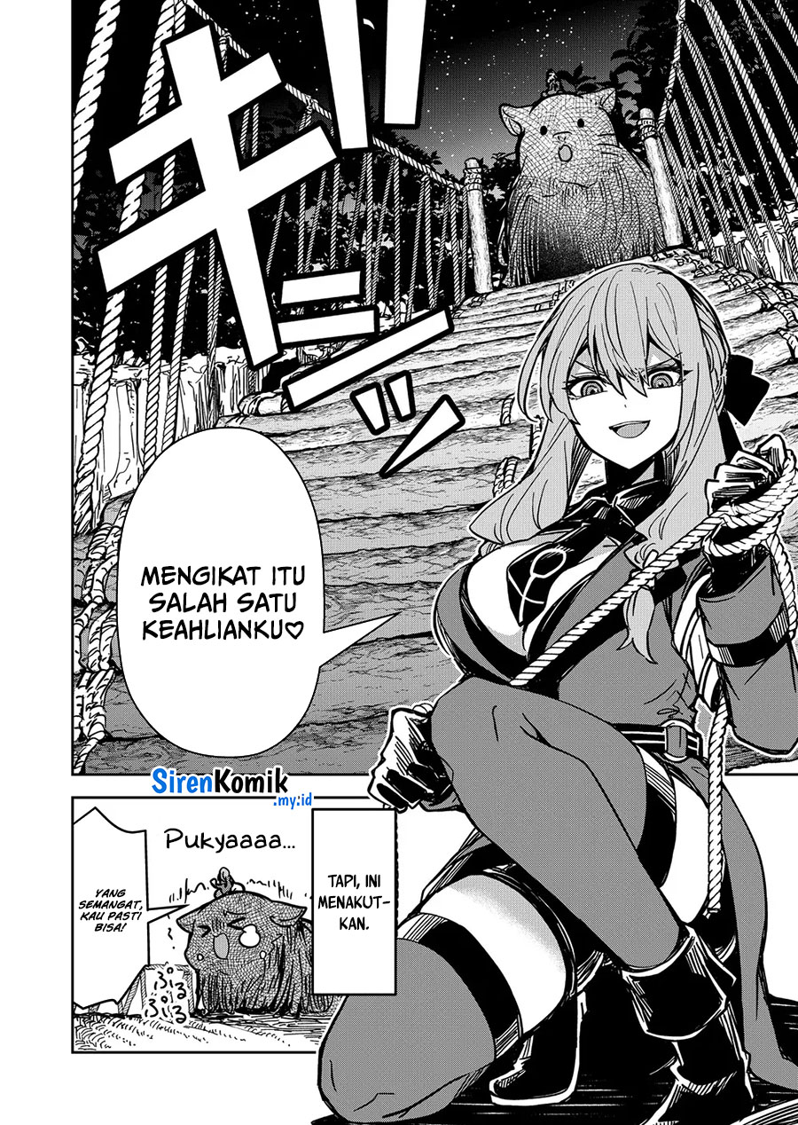 Goinkyo Maou-sama no Kaerizaki: Totsujo Wakagaetta Sensendai Maou-sama wa Choppiri Ecchi na Nazo Bujutsu de Joson Danpi no Sekai wo Heitei suru Chapter 7 - halaman 13