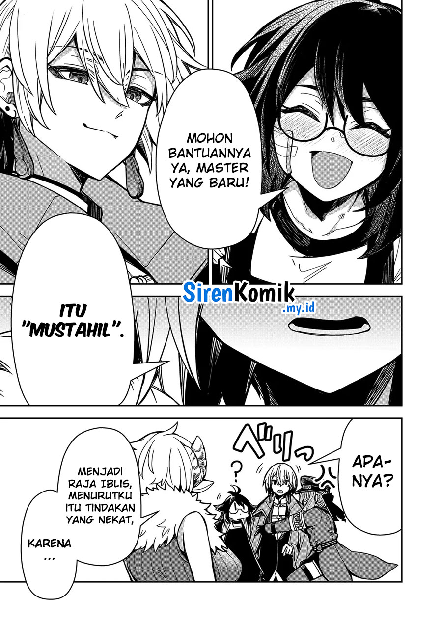 Goinkyo Maou-sama no Kaerizaki: Totsujo Wakagaetta Sensendai Maou-sama wa Choppiri Ecchi na Nazo Bujutsu de Joson Danpi no Sekai wo Heitei suru Chapter 8 - halaman 14