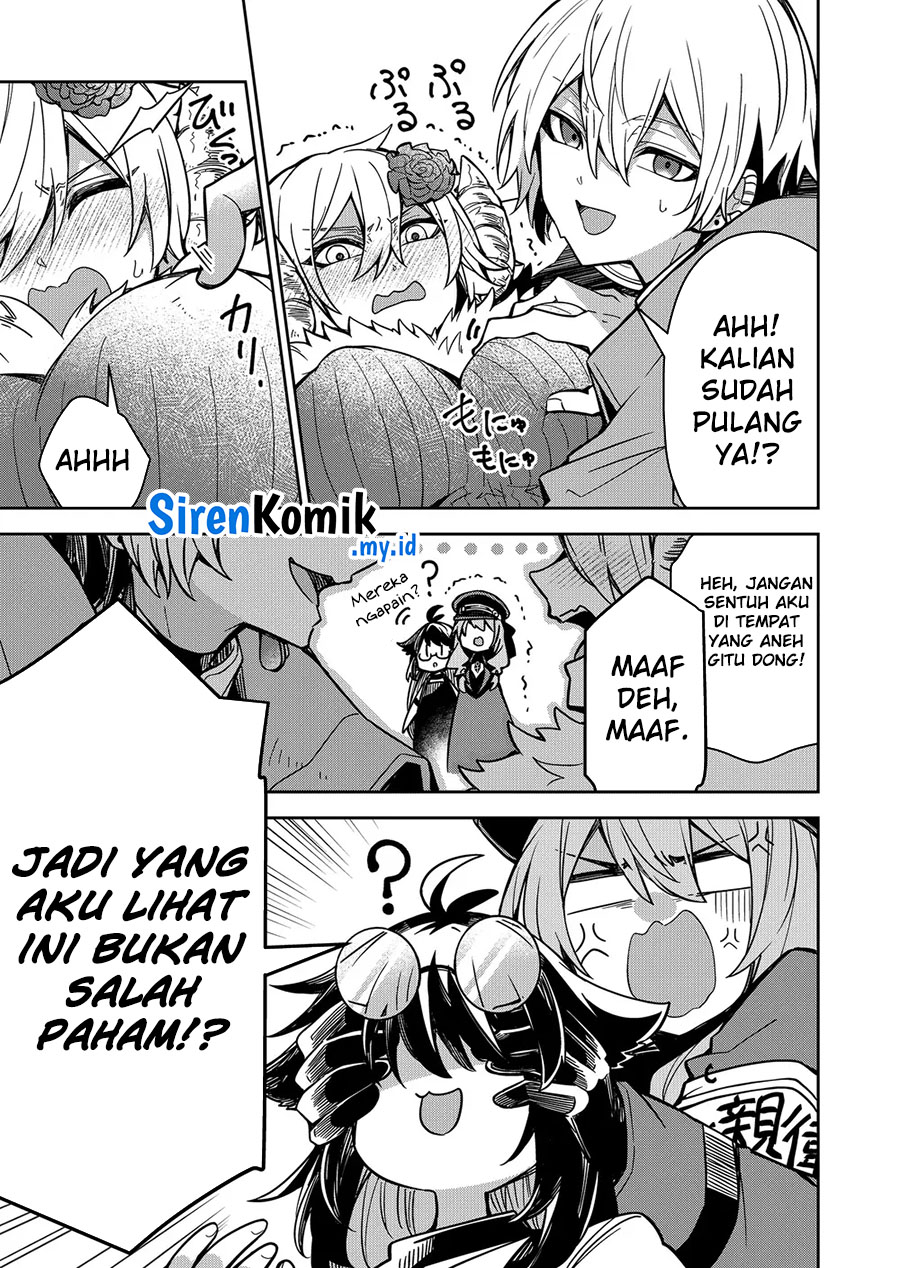 Goinkyo Maou-sama no Kaerizaki: Totsujo Wakagaetta Sensendai Maou-sama wa Choppiri Ecchi na Nazo Bujutsu de Joson Danpi no Sekai wo Heitei suru Chapter 8 - halaman 6