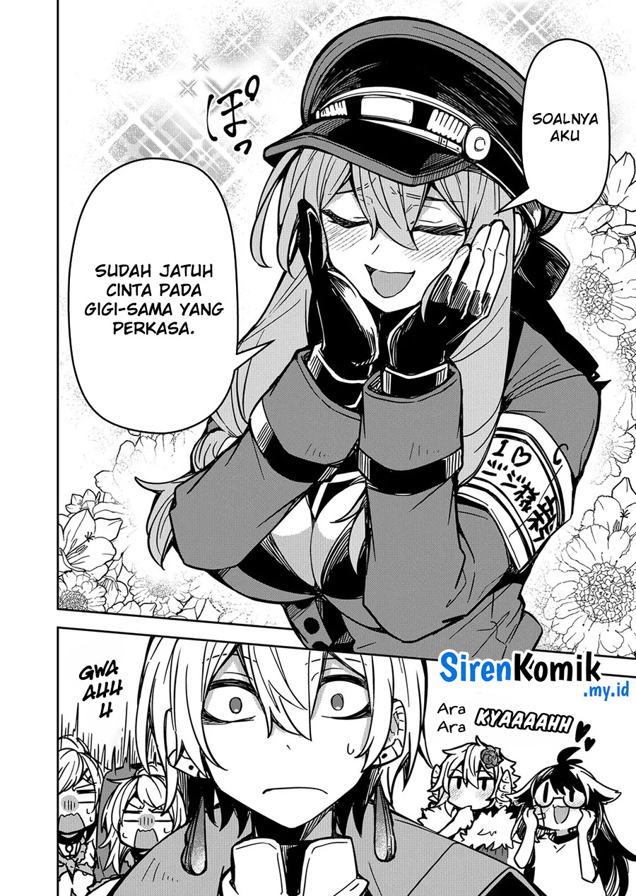 Goinkyo Maou-sama no Kaerizaki: Totsujo Wakagaetta Sensendai Maou-sama wa Choppiri Ecchi na Nazo Bujutsu de Joson Danpi no Sekai wo Heitei suru Chapter 9 - halaman 17