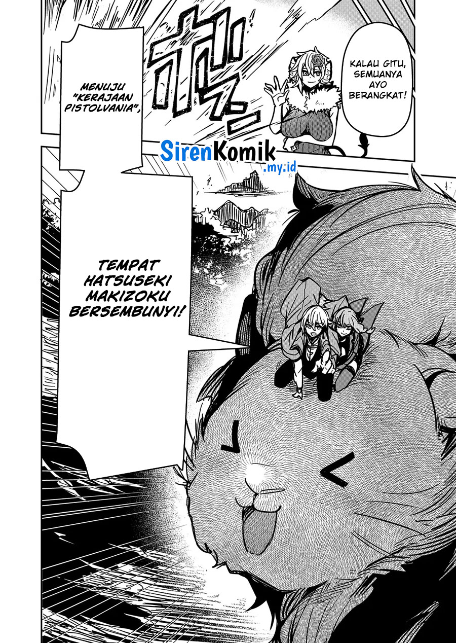 Goinkyo Maou-sama no Kaerizaki: Totsujo Wakagaetta Sensendai Maou-sama wa Choppiri Ecchi na Nazo Bujutsu de Joson Danpi no Sekai wo Heitei suru Chapter 9 - halaman 21