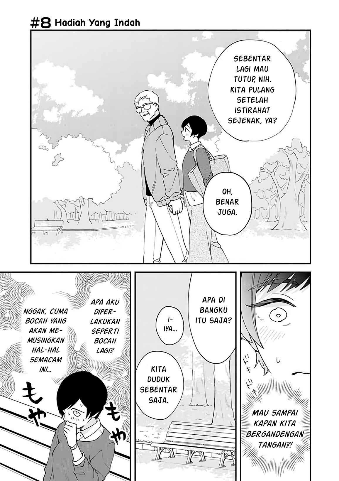 Gojuu, Rokujuu, Yorokonde. Chapter 8 - halaman 1