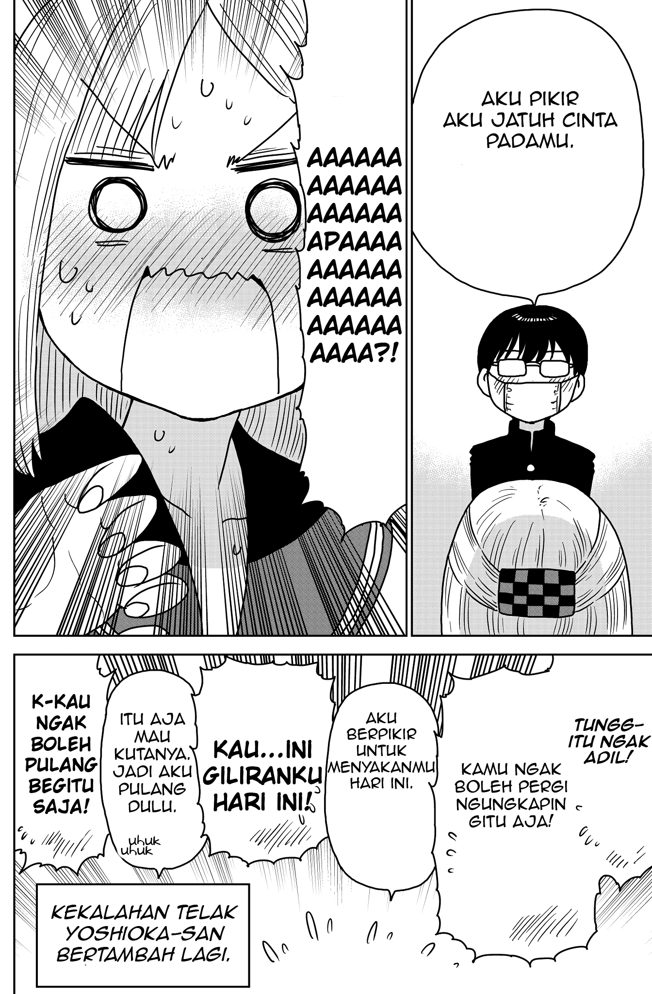 Gokigen Naname no Yoshioka-san: Fukuchi Tsubasa Tanpenshuu Chapter 5 - halaman 4