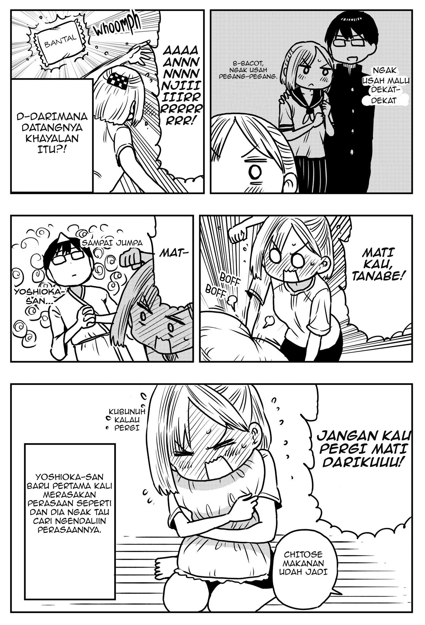 Gokigen Naname no Yoshioka-san: Fukuchi Tsubasa Tanpenshuu Chapter 6 - halaman 2