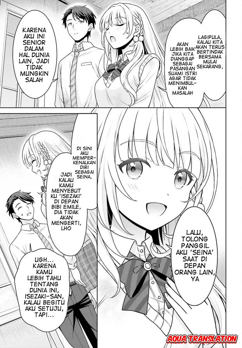 Gokinjo JK Isezaki-san wa Isekaigaeri no Daiseijo Chapter 2 - halaman 23
