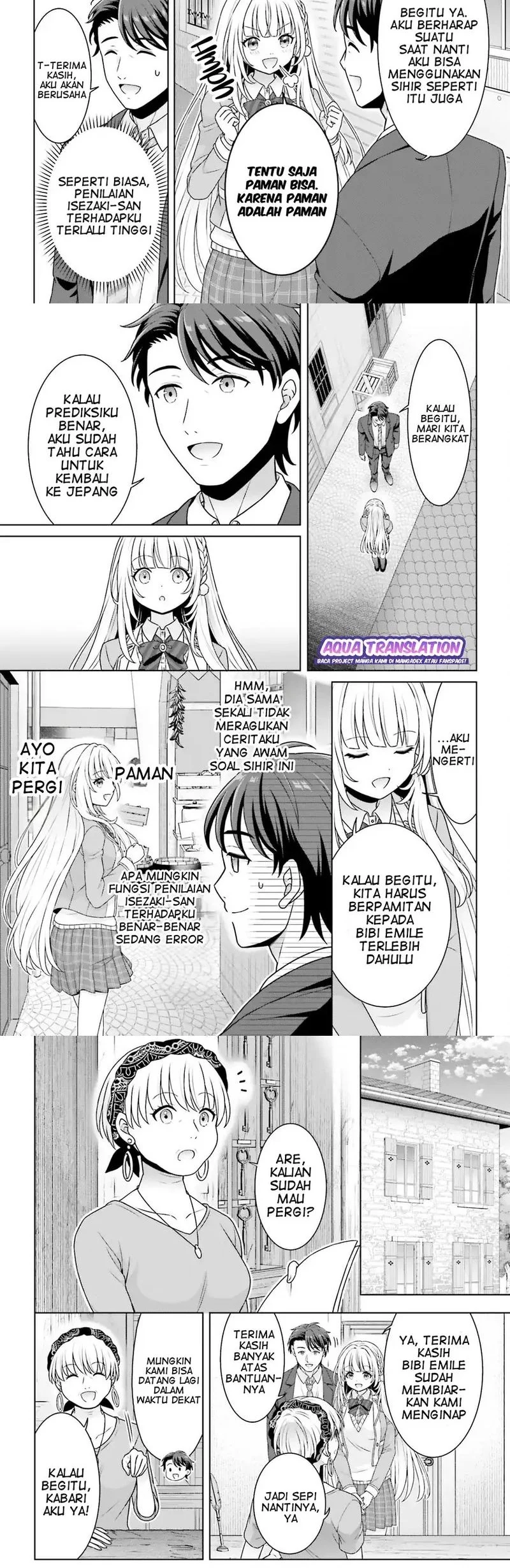 Gokinjo JK Isezaki-san wa Isekaigaeri no Daiseijo Chapter 7 - halaman 6
