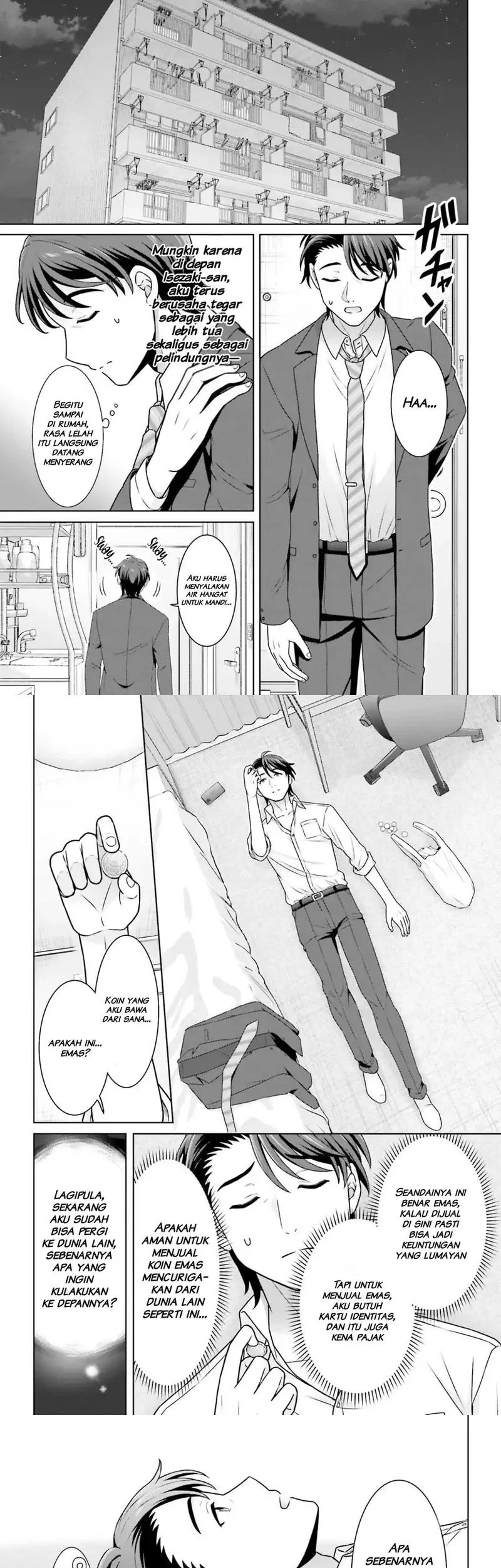 Gokinjo JK Isezaki-san wa Isekaigaeri no Daiseijo Chapter 8 - halaman 11