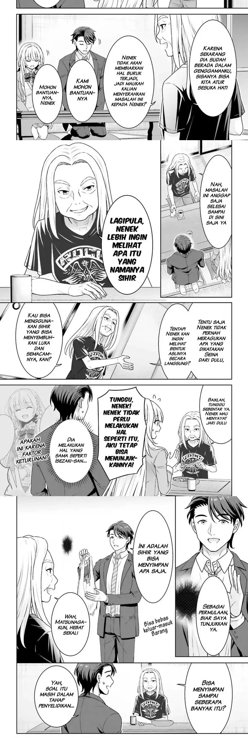 Gokinjo JK Isezaki-san wa Isekaigaeri no Daiseijo Chapter 8 - halaman 8