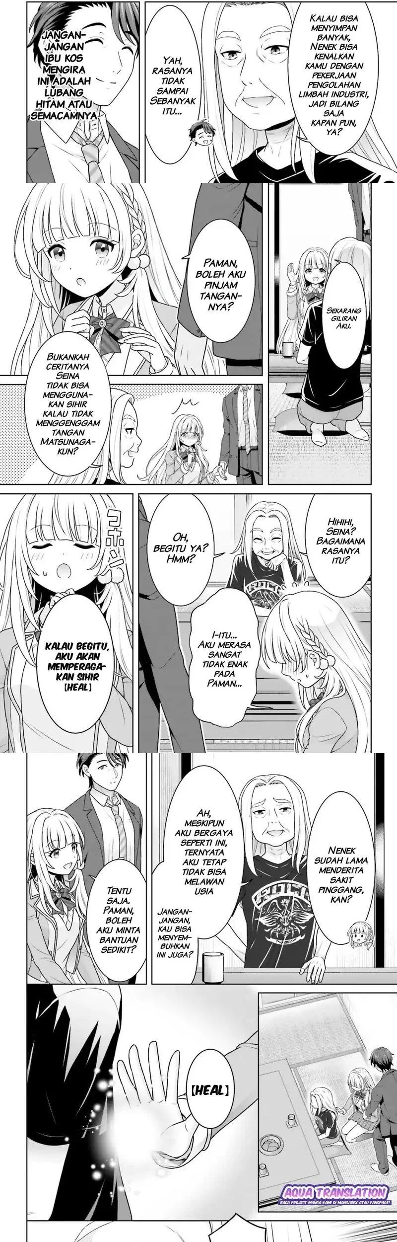 Gokinjo JK Isezaki-san wa Isekaigaeri no Daiseijo Chapter 8 - halaman 9