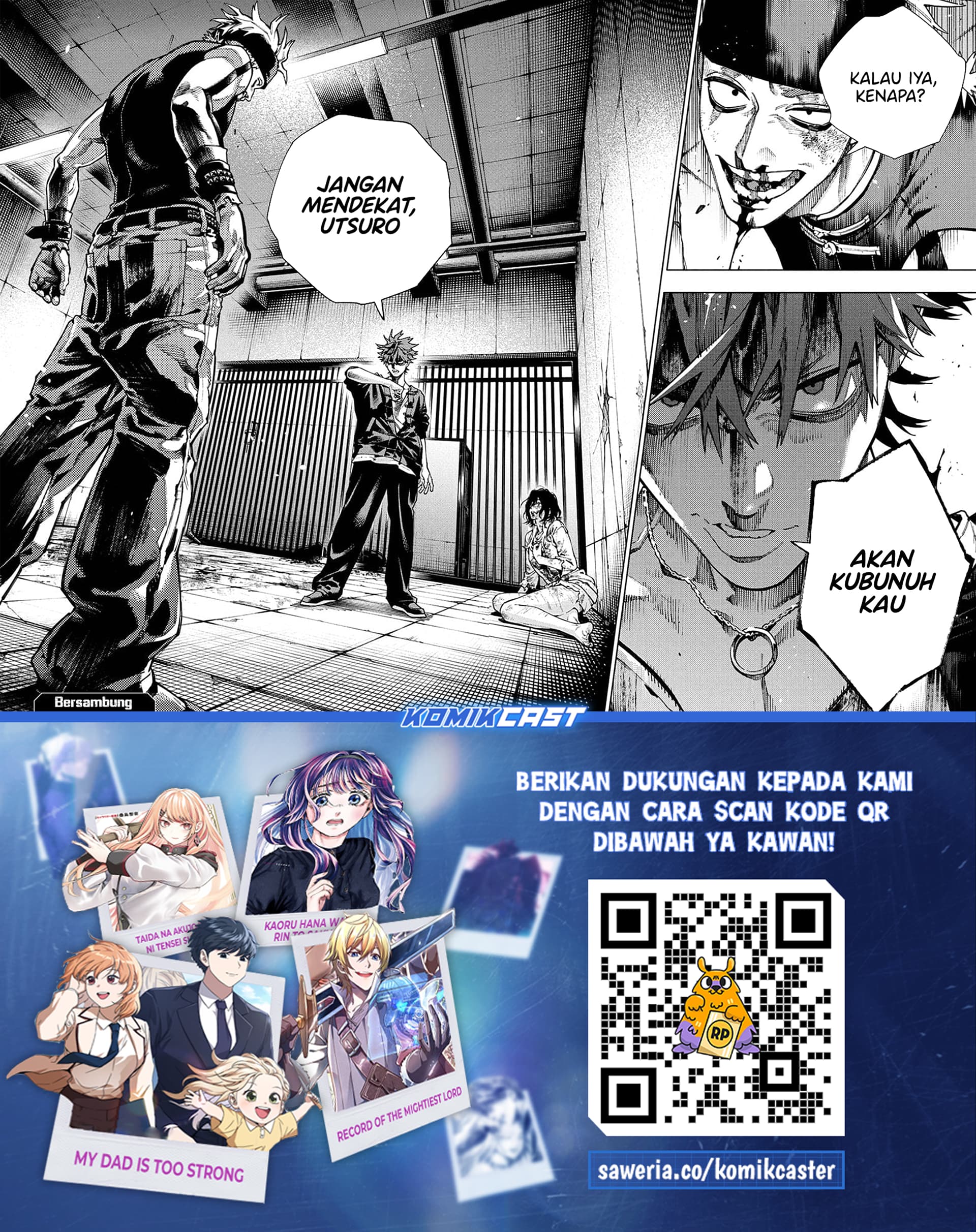 Gokurakugai Chapter 29 - halaman 28