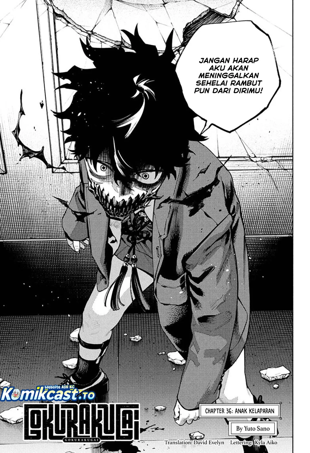 Gokurakugai Chapter 36 - halaman 4