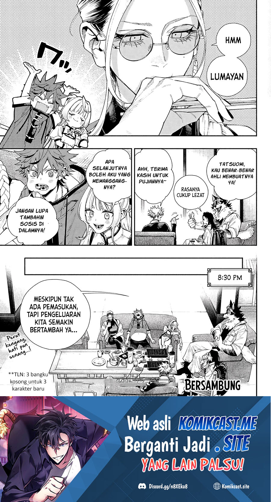 Gokurakugai Chapter 5.5 - halaman 21