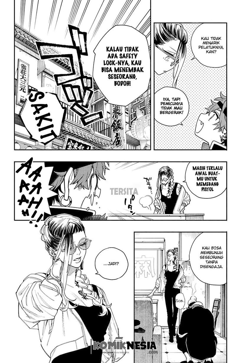Gokurakugai Sanbandori no Ken Chapter 0.1 - halaman 21