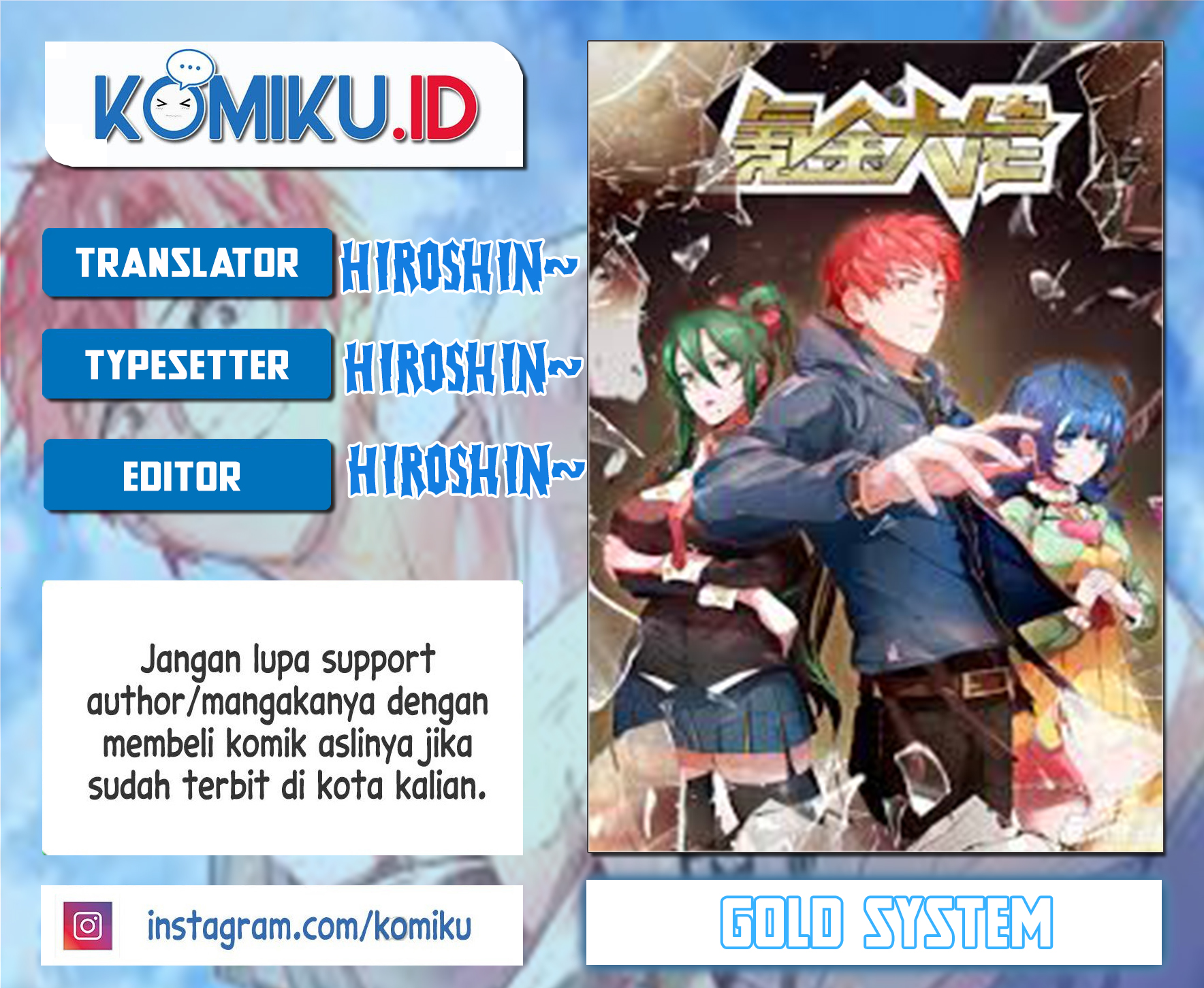 Gold System Chapter 27 - halaman 1