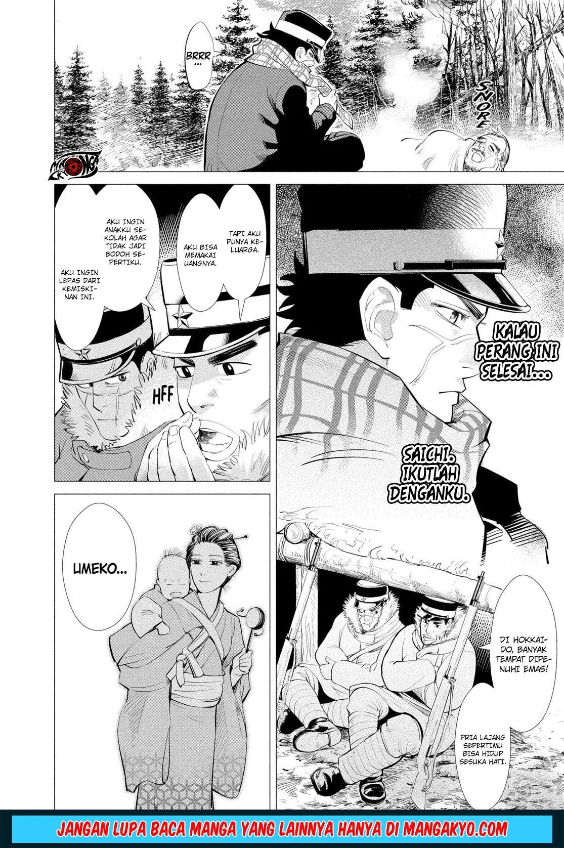 Golden Kamuy Chapter 1 - halaman 22