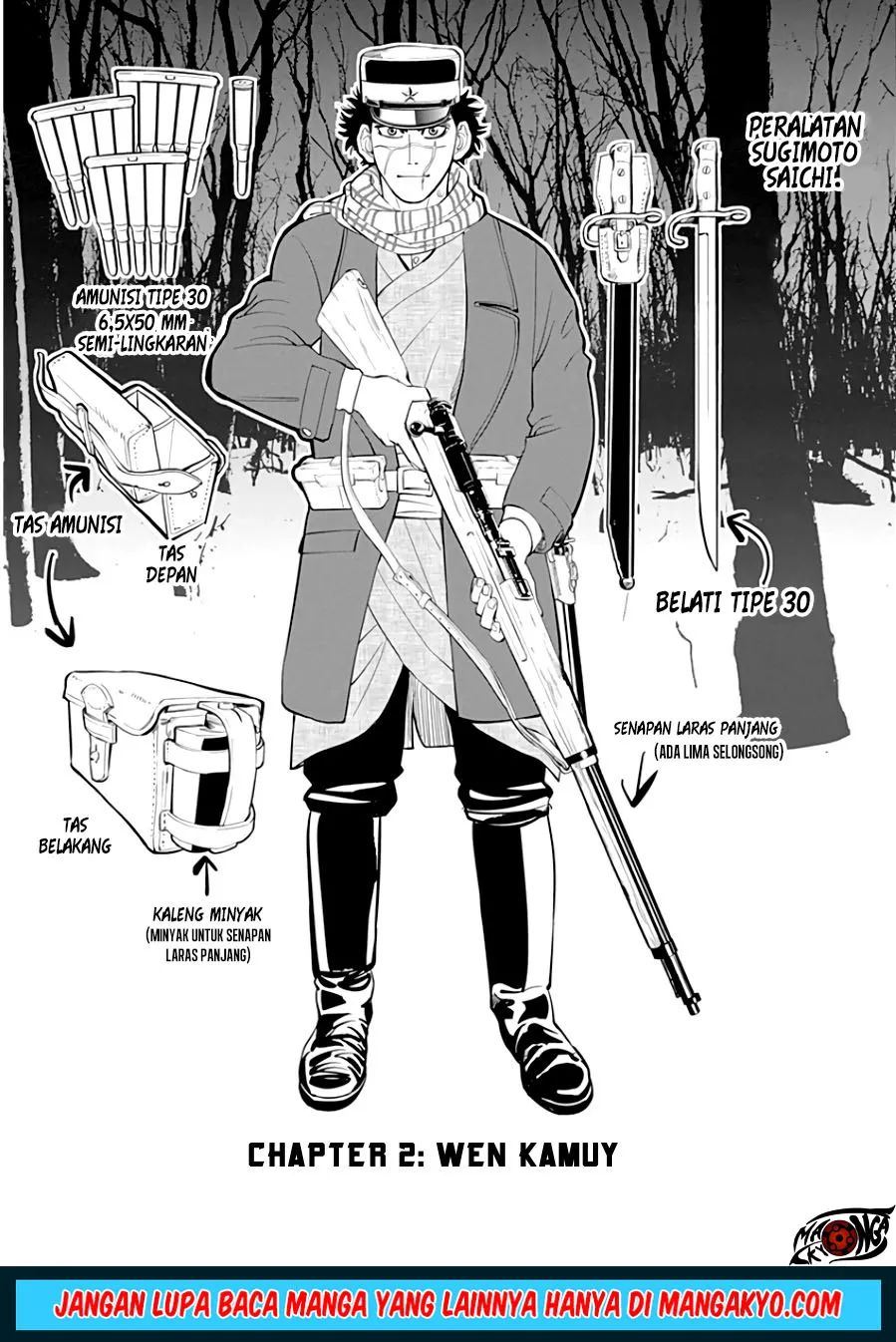 Golden Kamuy Chapter 2 - halaman 1