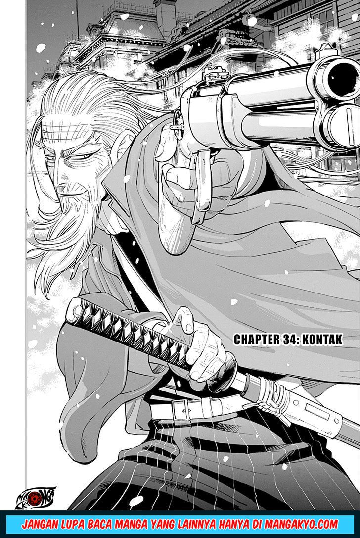 Golden Kamuy Chapter 34 - halaman 1