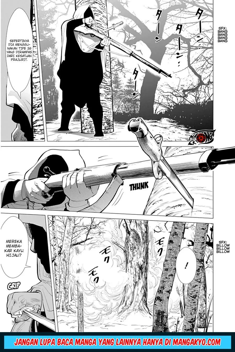 Golden Kamuy Chapter 4 - halaman 12