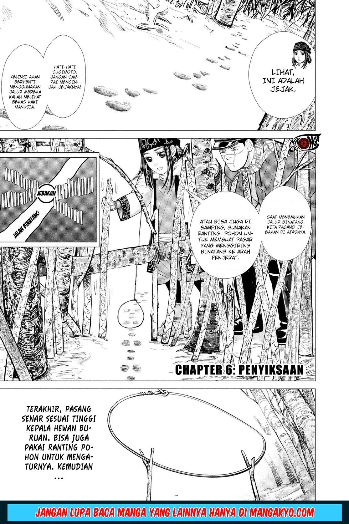 Golden Kamuy Chapter 6 - halaman 1