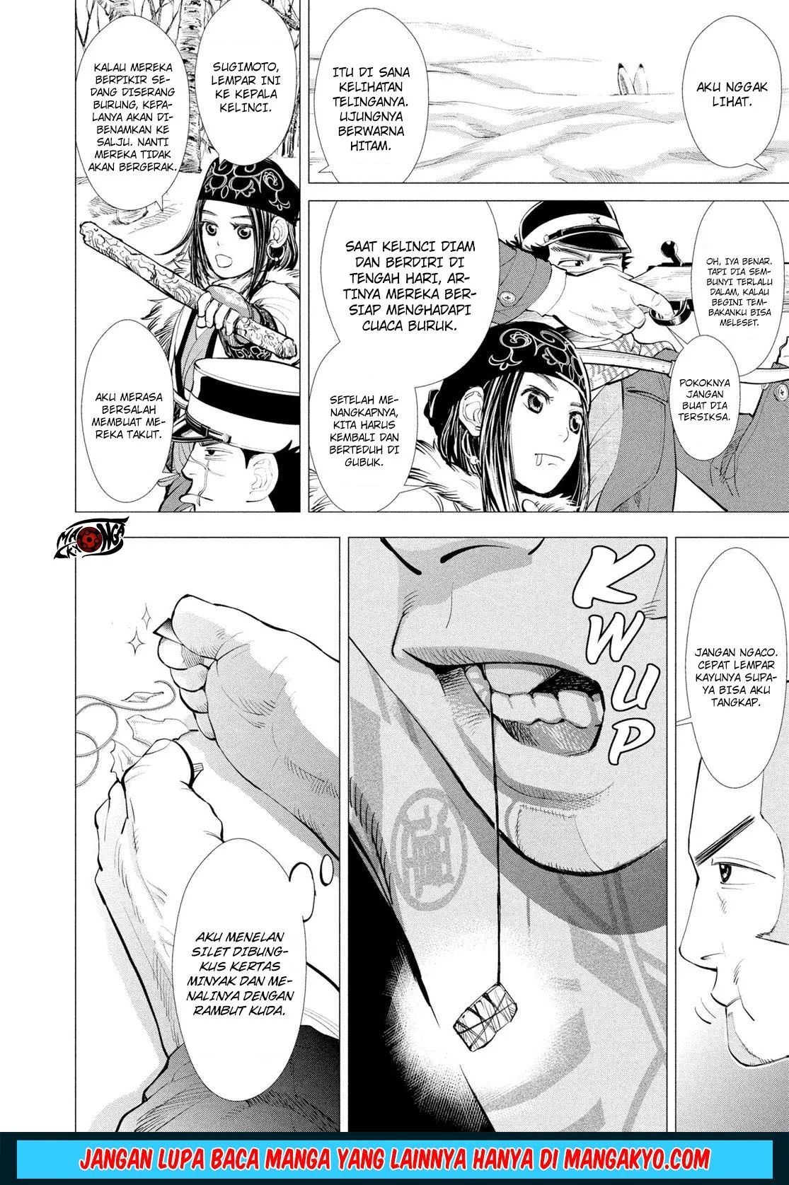 Golden Kamuy Chapter 6 - halaman 12