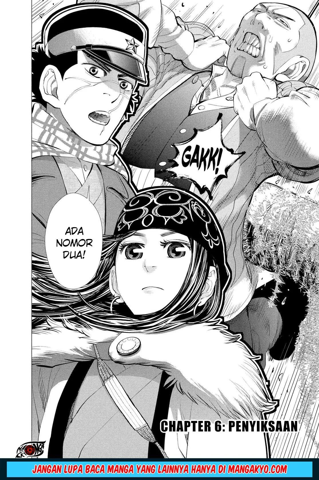 Golden Kamuy Chapter 6 - halaman 2
