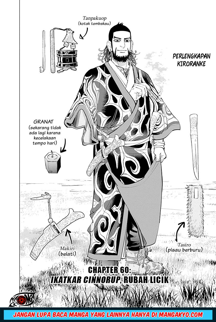 Golden Kamuy Chapter 60 - halaman 3