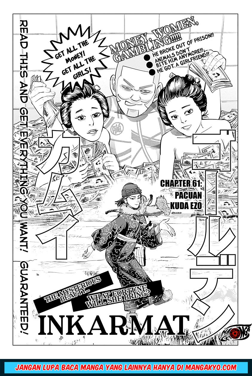 Golden Kamuy Chapter 61 - halaman 1