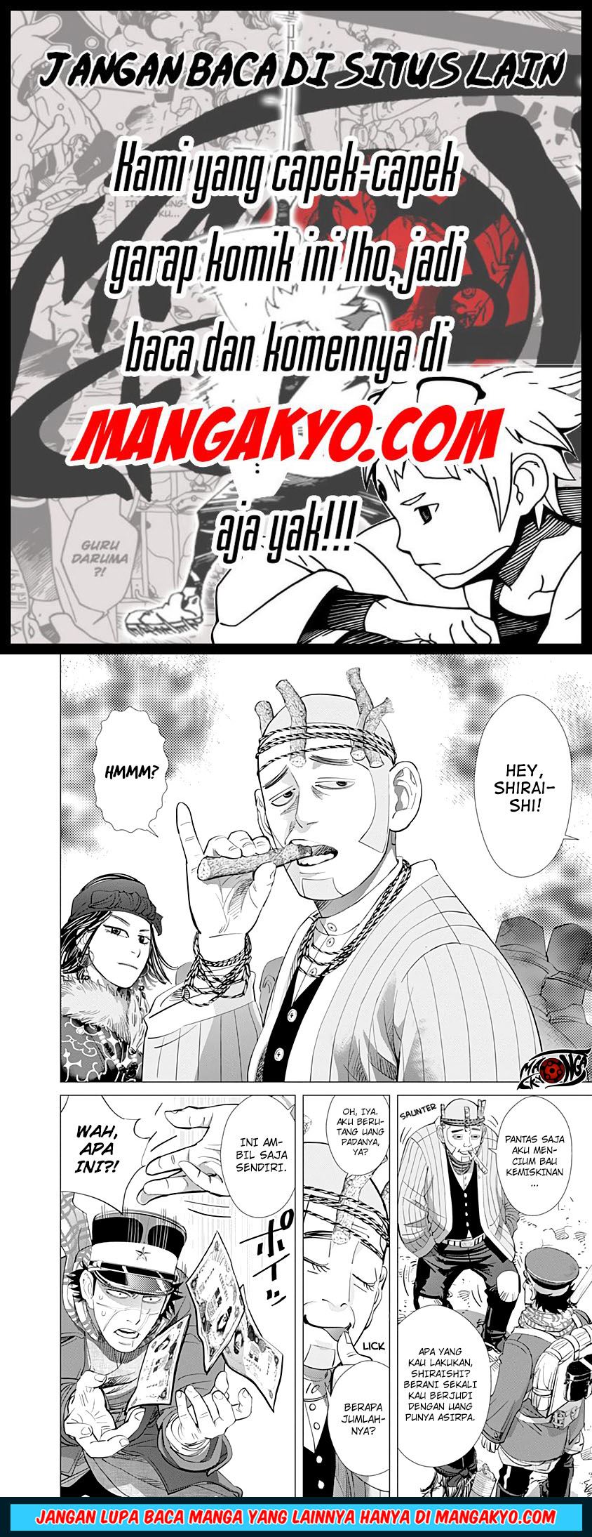 Golden Kamuy Chapter 61 - halaman 10