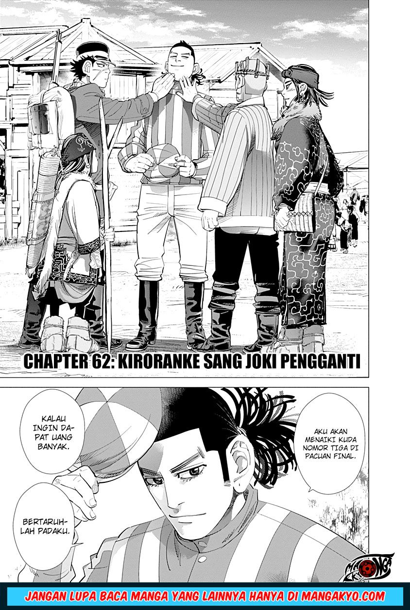 Golden Kamuy Chapter 62 - halaman 1