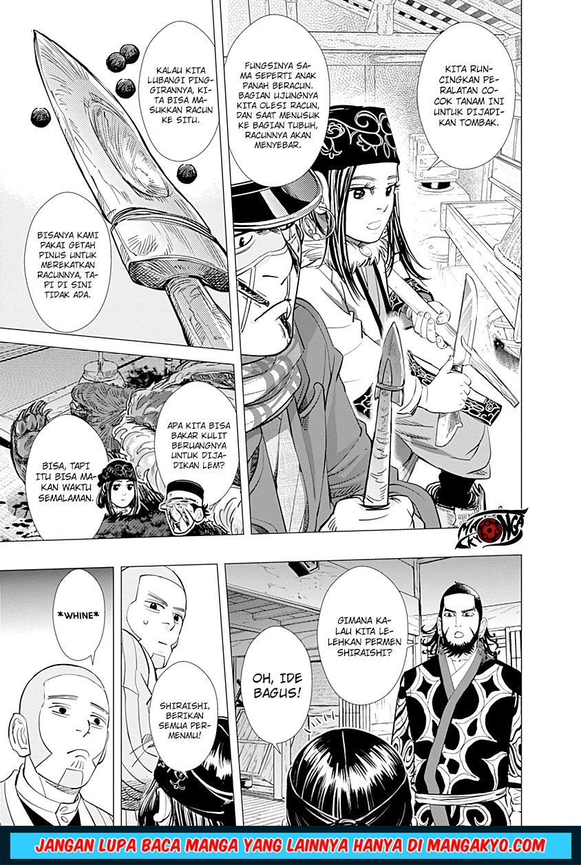 Golden Kamuy Chapter 68 - halaman 17
